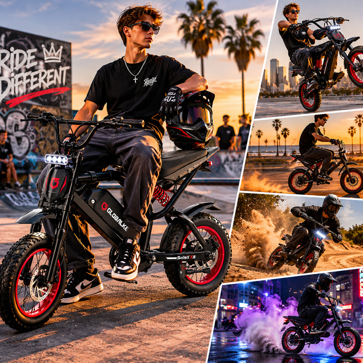 Globalkeep Soleix8 Electric Dirt Bike