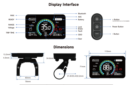 Globalkeep K6 Max Smart Display with App & NFC Connectivity