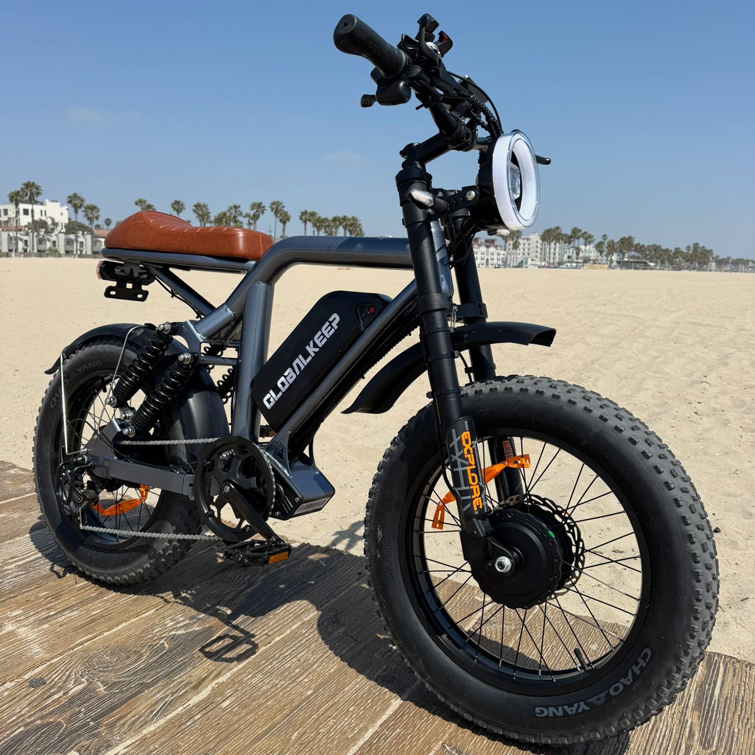 Globalkeep MG Pro Moped-Style Electric Bike