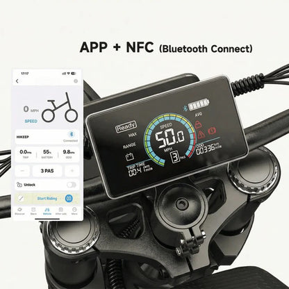Globalkeep MAD Electric Dirt Bike With Pedals