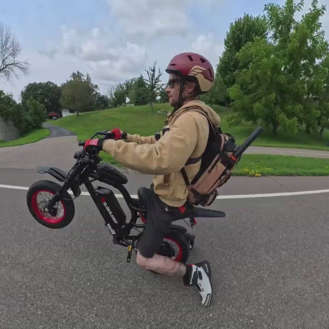Load video: Globalkeep Solei-X8 Electric Motorcycle